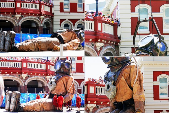 The Giant Diver awakens