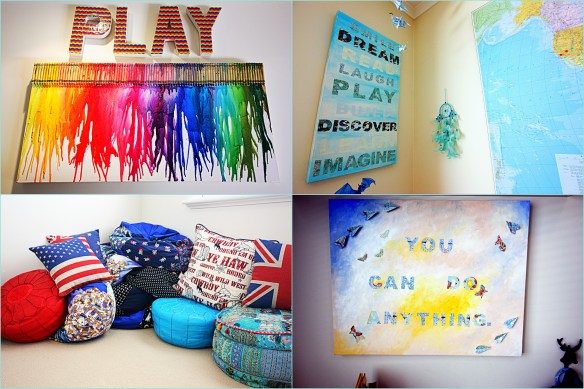 DIY artwork & soft furnishings