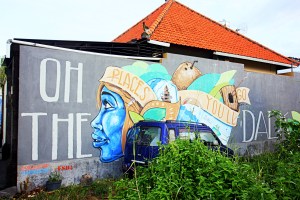 Oh the places you'll go! Canggu mural