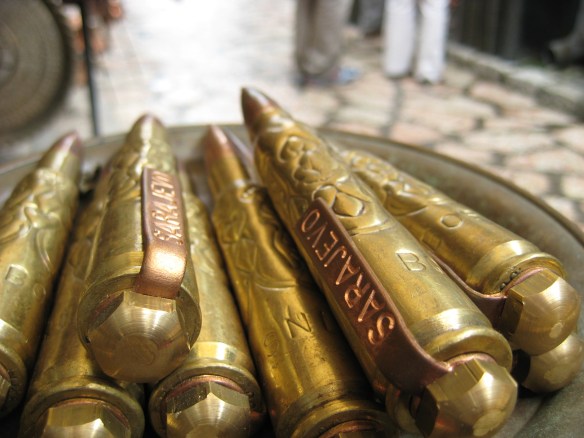 Sarajevo bullets, by @debsnet