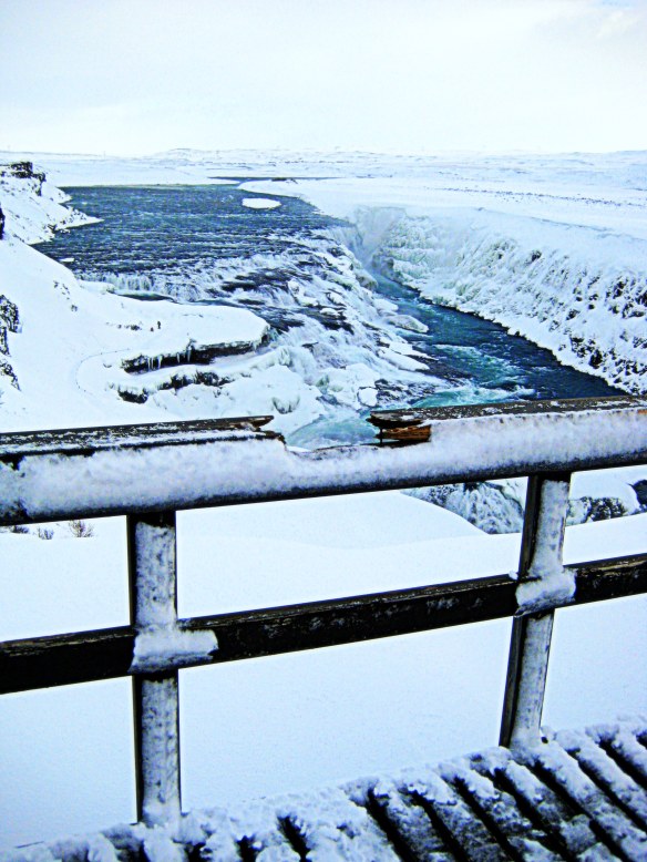 Gullfoss waterfall ~ take time to pause, reflect & see how far you've come