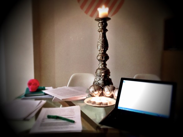 a romantic night in with the thesis