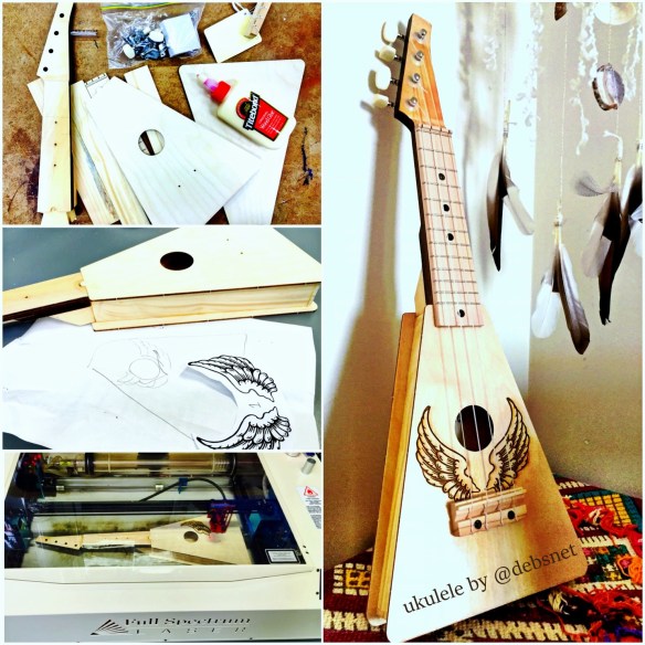 my ukulele from kit to finished product