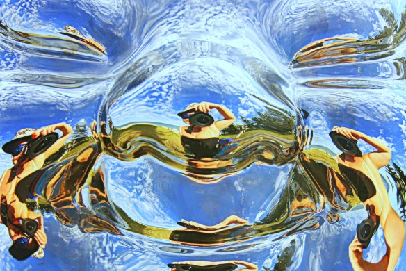 my multiple selves reflected back at me