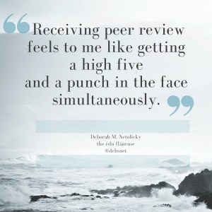 this post's peer review comment, memefied on the advice of Rachel Buchanan